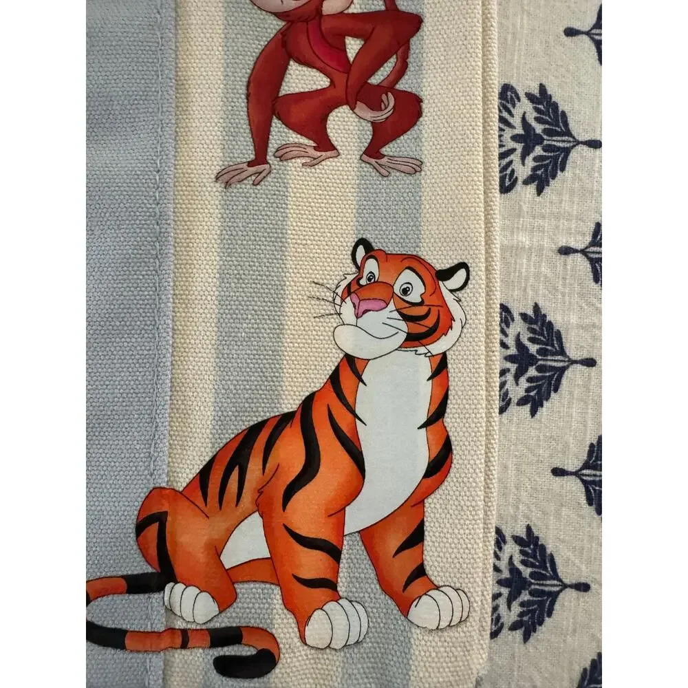 Disney Jasmine Double Sided Striped Custom Made Trader Joes Mini Tote